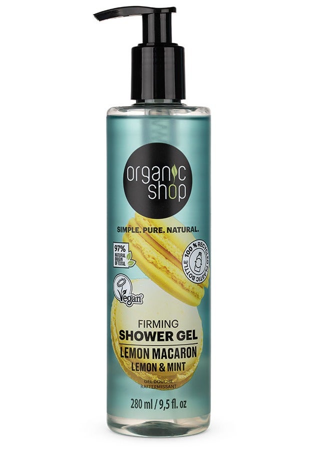 جل إستحمام لشد البشرة بحلوى المكارون بالليمون 280 مل