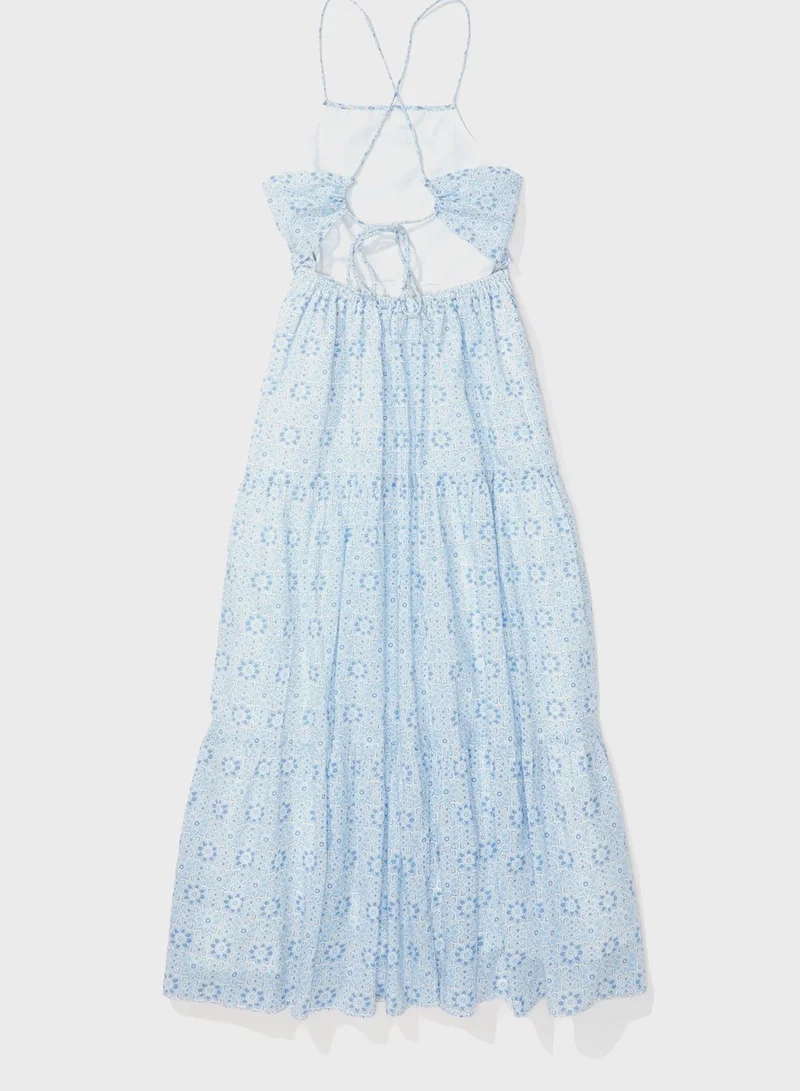 blue dress for winter formal Winter Wonderland Blue Ball Gown Quinceanera Dress Blue Tulle Lace Bal –  Simplepromdress main image 1
