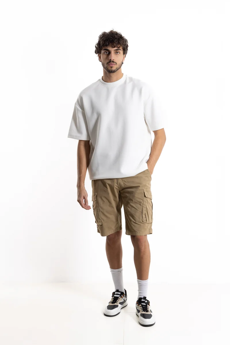 SHAPES CARGO BERMUDA SHORTS