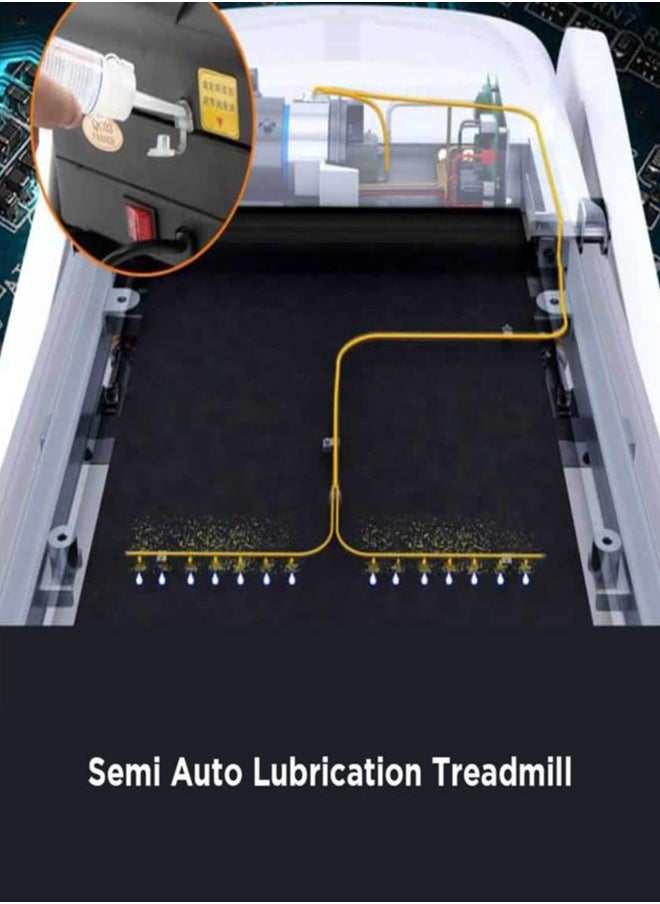 Fitness® Pms-500 Multi-Purpose 100% Pure Silicone Treadmill Lubricant, Full Belt Width Lubrication, No Odor & No Propellants, Nozzle Cap For Easy Application For All Treadmills