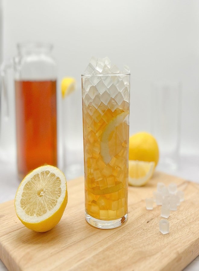 توفولو صينية مكعبات ثلج صغيرة من توفولو مع غطاء، صانعة ثلج صغيرة للفريزر، صينية مكعبات ثلج صغيرة من السيليكون، مكعبات ثلج مربعة صغيرة، تصنع 135 مكعبًا صغيرًا، خالية من مادة BPA، قابلة للتكديس، آمنة للغسل في غسالة الأطباق، صواني حمراء بنكهة التفاح. - Image 5