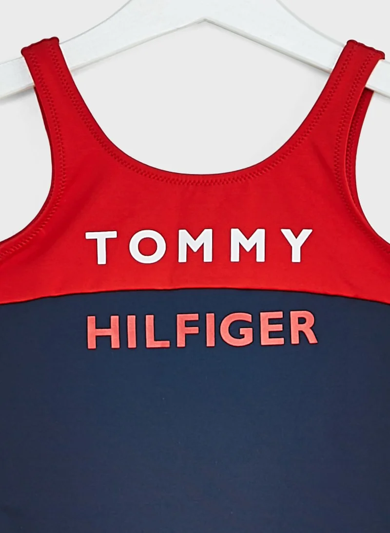 TOMMY HILFIGER Little Logo Swim Suit