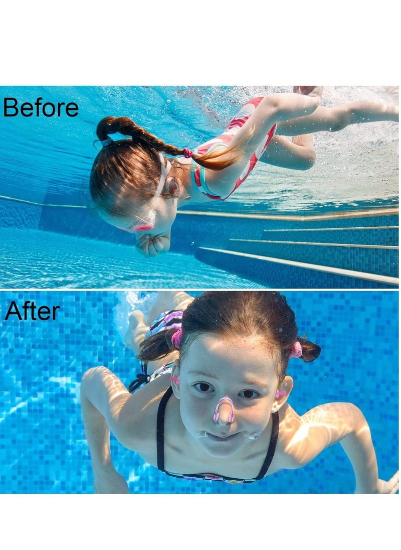 KASTWAVE Nose Clips and Earplugs Set, Swimming Soft Silicone Nose Plugs and Ear Plugs for Swimming Adults Kids Nose Ear Protectors Kit ideal for Beginner  - Image 5