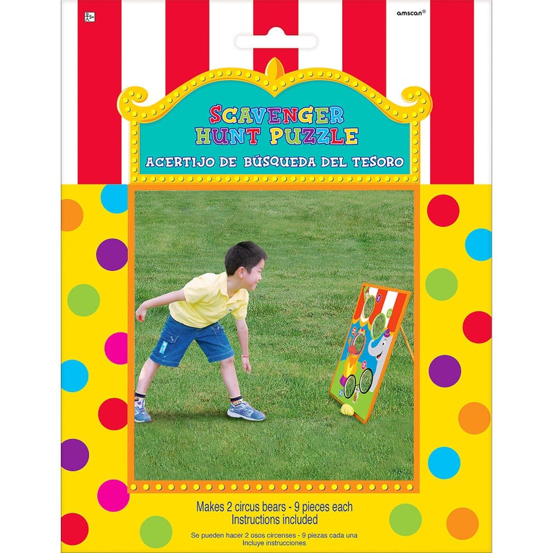 Amscan Ultimate Multicolor Bean Bag Toss Game 1 Set  Fun  Durable Design Ideal for Indoor  Outdoor Use  Perfect Party Entertainment