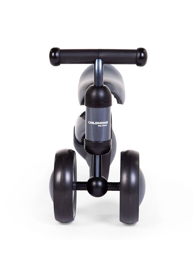 CHILDHOME - My First Bike Toddler Balance Bike Metal Grey/White 18-36 Month Assorted - Image 1