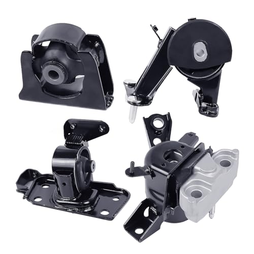 BEBLEPANY Engine Motor Transmission Mount Kit 4pcs Compatible with Fits 20062008 Toyota RAV4 24L Replace A62012 A62049HY A62050 A62064 - Image 1