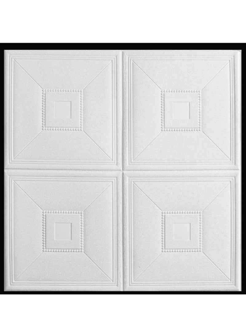 KUYING 1-Piece Solid Color Home Wall Sticker 