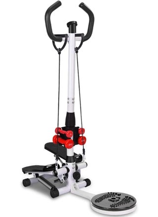 SportQ Multifunctional Stepper with LCD Display, Dumbbells, Twist Disc and Resistance Bands – Home Gym Machine for Fat Burning, Tummy & Waist Toning, Legs & Buttocks & Arms Exercises - https://f.nooncdn.com/p/pzsku/Z0439AD3A5845D118C8C1Z/45/1763636498/8326e62e-5951-4917-99bb-138a92d0b944.jpg