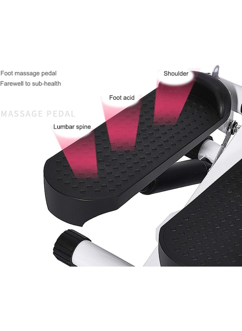 SportQ Multifunctional Stepper with LCD Display, Dumbbells, Twist Disc and Resistance Bands – Home Gym Machine for Fat Burning, Tummy & Waist Toning, Legs & Buttocks & Arms Exercises