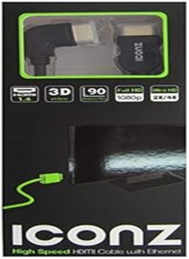 Iconz Iconz imn-hc23k hdmi cable with ethernet 3 meter - black 
