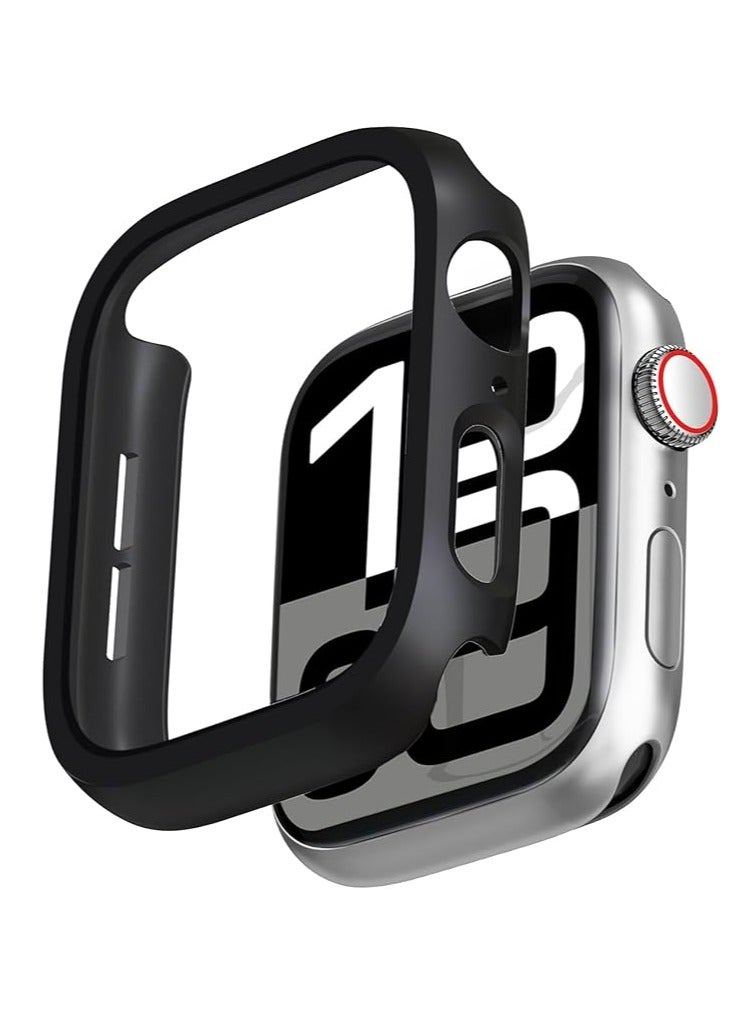 Shockproof Case for Apple Watch Series 10 46mm, Slim Fit Case with Hard PC Frame and All-Around Edges [No Screen Protector] Black  - Image 2