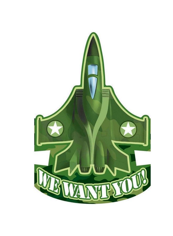 Amscan Camouflage Tank Invites, Party Favor - Image 2