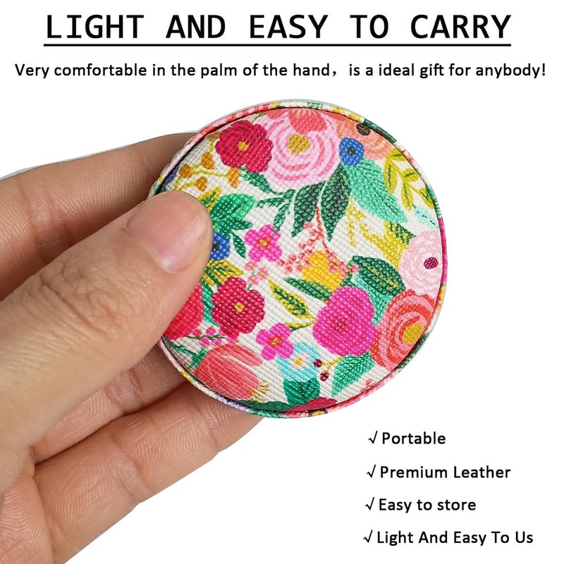 Z_جوده وثقه Tape Measure for Body Measuring Fabric Sewing Tailor Ruler Flexible Soft Pocket Small Mini Body Measurement Cloth Measuring Tape 60 Inch Premium Leather Retractable Tape Measure - Image 4