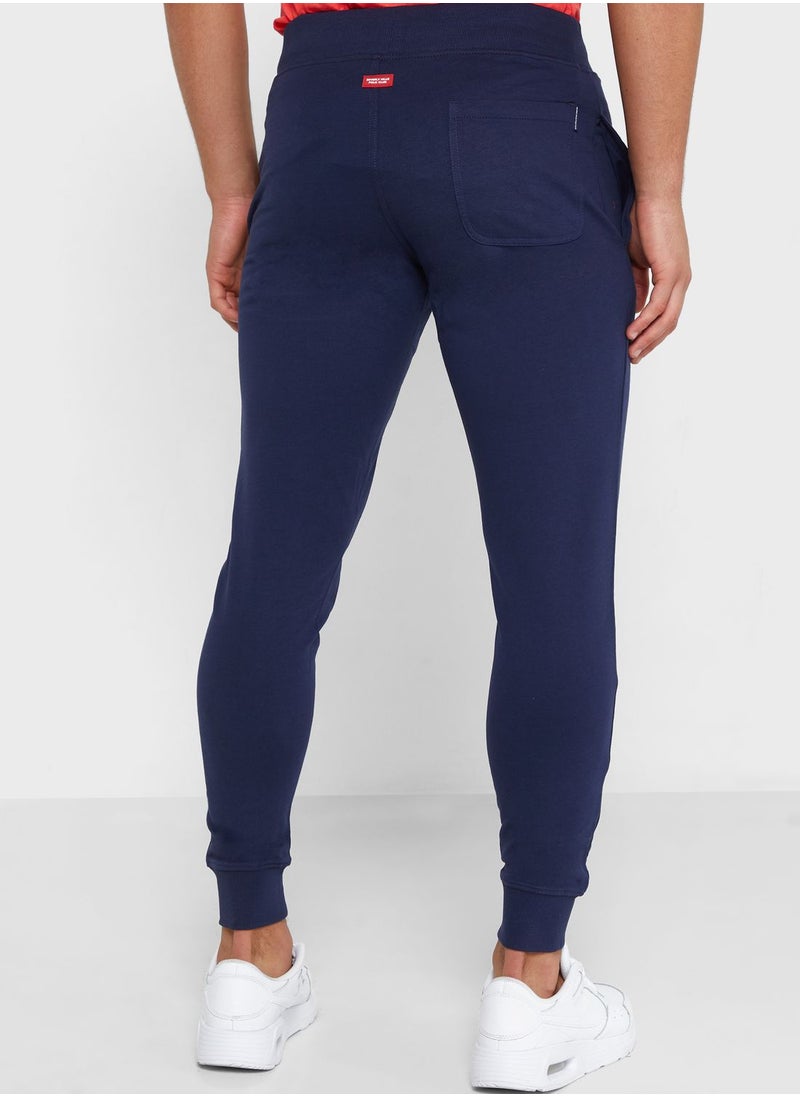 bhpoloclub - Logo Drawstring Sweatpants - Image 1