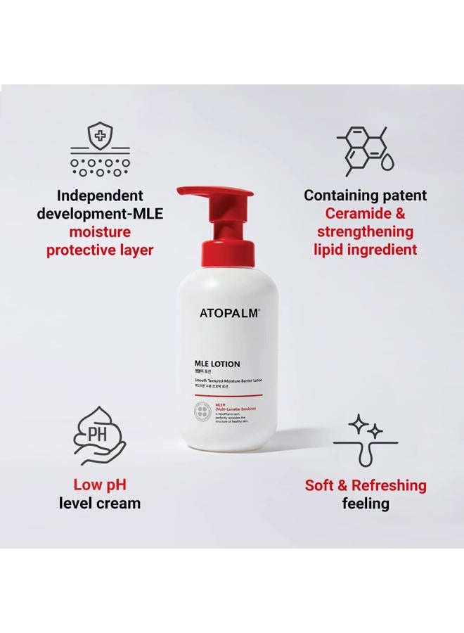 Atopalm MLE Lotion | Body Lotion for Extremely Dry Skin | Long-Lasting Hydration with Ceramide | Baby Moisturizer | Skin Barrier & Redness Relief | Body Cream for Sensitive Skin | 4.05 fl oz (120ml) - Image 3