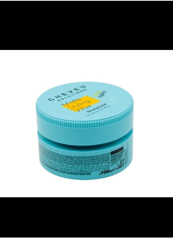 CHEVEU SOLUTIONS - Cheveu Solutions Matte Styling Wax: Strong Hold & Textured Finish 100 ml - Image 1