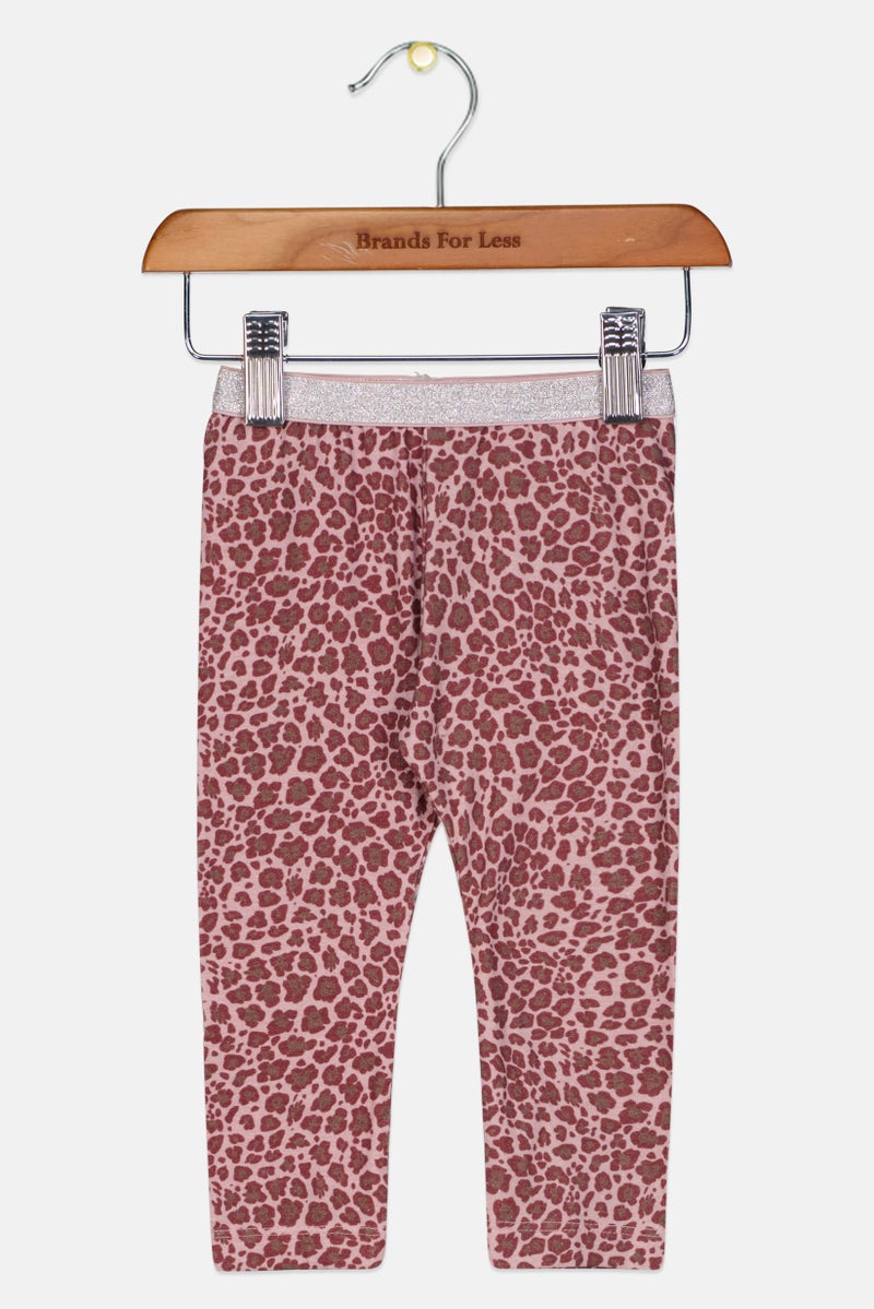 NAME IT Toddlers Girl Allover Print Leggings, Multicolor - Image 2