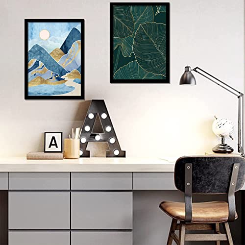 keibiubu Black Picture Frame, 8.5x11 Picture Frame for Photo Poster Canvas Certificate Document Display Horizontally or Vertically High Transparent Wall Gallery(Size 8.5 x 11 inches) - Image 4