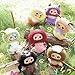 Meokro Baby Three Little Elf Series Animal Elements Plush Doll Cute Soft Stuffed Toys Pendant Keychain Trendy Doll Box Gifts 12 Styles Random 1pc - Image 3