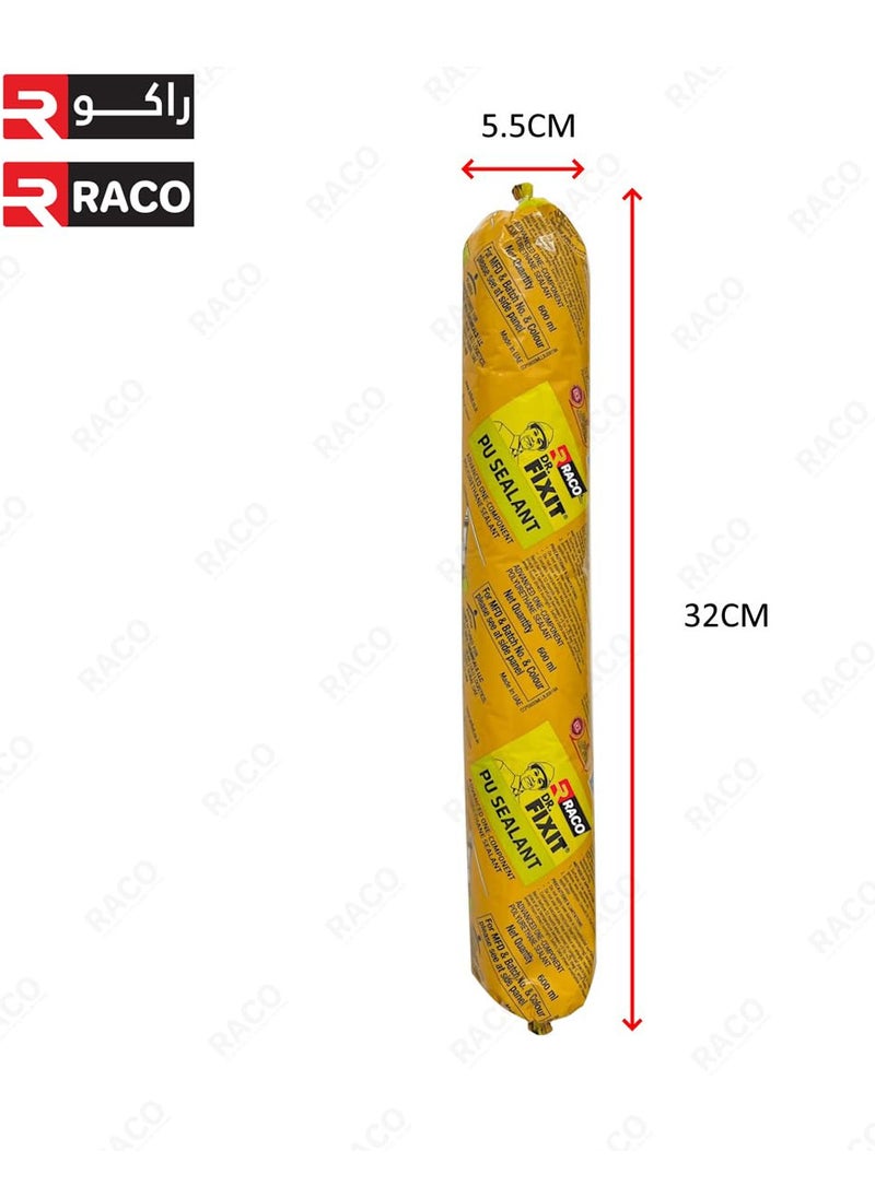 RACO - 600 ml of polyurethane sealant, DR.FIXIT Advanced One-Component Pu Sealant - Image 1