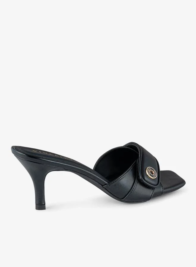 Vincci Women One Strap Mid Heel Sandals
