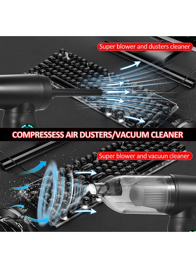 Generic Compressed-Air-Duster--Cleaner With Digital Screen Brushless Motor