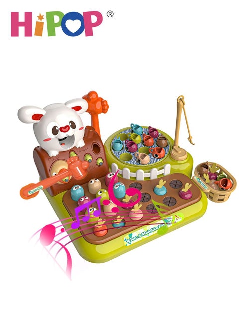 Kids Fishing Toys,Whack-A-Mole Toys,Educational Music Percussion Games For Children,Early Education Games