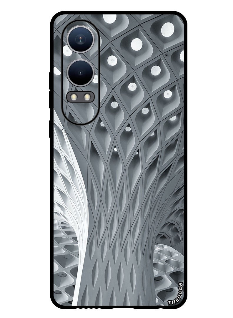 Theodor Protective Case Anti Scratch Shock Proof Bumper Cover For Oppo K12x (China) architecture_design_minimalism - Image 1