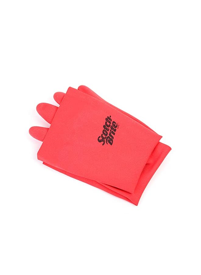 سكوتش قفازات قوية للغاية، حجم كبير، شديدة التحمل، تحمي يديك ضد الماء ومقاومة للتمزق وقبضة ممتازة، قفازات مريحة للمطبخ والحديقة في الهواء الطلق، زوج واحد/حزمة - Image 2