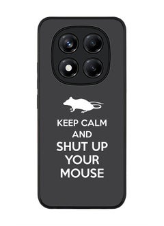 Stylizedd For Xiaomi Redmi Note 14 Pro 5G / X7 5G Case,Slim fit Camera Protection, Shockproof Thin Phone cover  - Shut Up Your Mouse  - Image 1