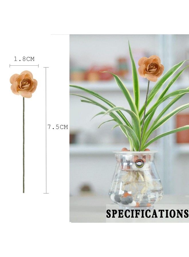 CCINEE 100Pcs 3 5 Inch Assorted Colors Mini Paper Flowers Artificial Paper Flowers For Crafts And Decoration 10 Colors - Image 4