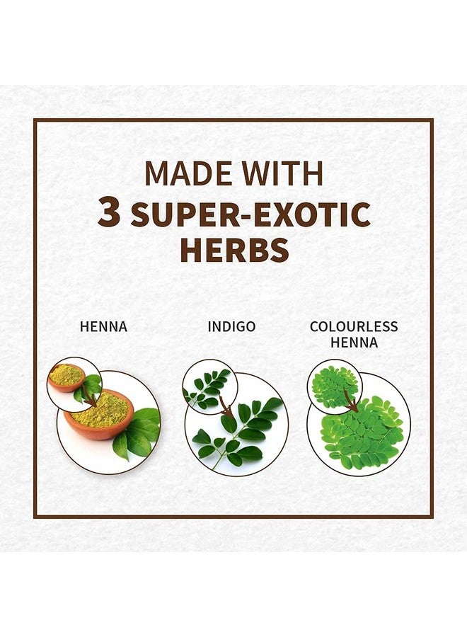 Indus Valley Bio Organic Natural Henna Hair Color Dark Brown 100gm| 100% Gray Hair Coverage And Long Lasting Hair Dye | Vegan and Cruelty-Free - Image 3