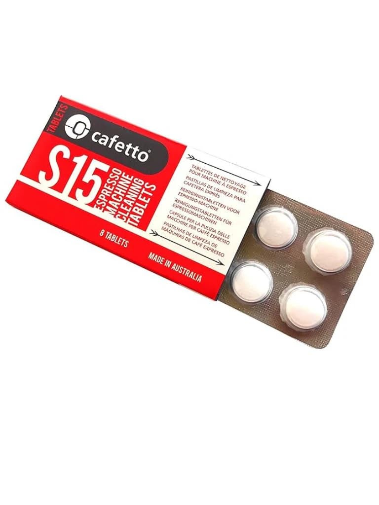 CAFETTO S15 Espresso Machine Cleaning Tablets - 8 Tablets - Image 5