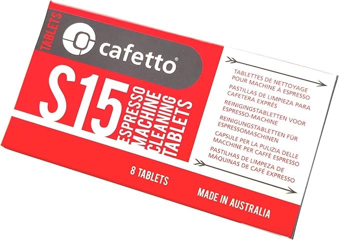 CAFETTO S15 Espresso Machine Cleaning Tablets - 8 Tablets - Image 2