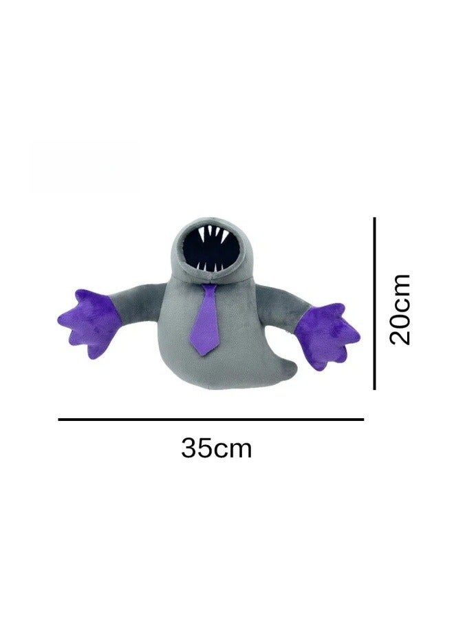 general Garten of BanBan 6 Sir Dadadoo Spotted Garden Grey Open Mouth Plush Toy Cute Plush Toy the best Gift for Family and friends - Image 3