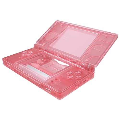 eXtremeRate Cherry Pink Replacement Full Housing Shell for Nintendo DS Lite Custom Handheld Console Case Cover with Buttons Screen Lens for Nintendo DS Lite NDSL Console NOT Included - Image 1