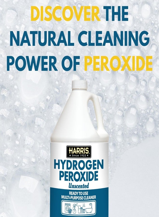 HARRIS Hydrogen Peroxide Ready to Use, 128oz, for Kitchen, Bath, Laundry and Home with Easy Fill Funnel Included, Unscented - Image 4