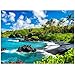 Jeacirio 500 Piece Puzzles for Adults Beach Jigsaw Puzzle 500 Pieces Seaside Puzzles 500 Pieces for Adults Ocean Jigsaw Puzzle Funny Challenging Great Gift for Family Friends 21 x 15 in - Image 3