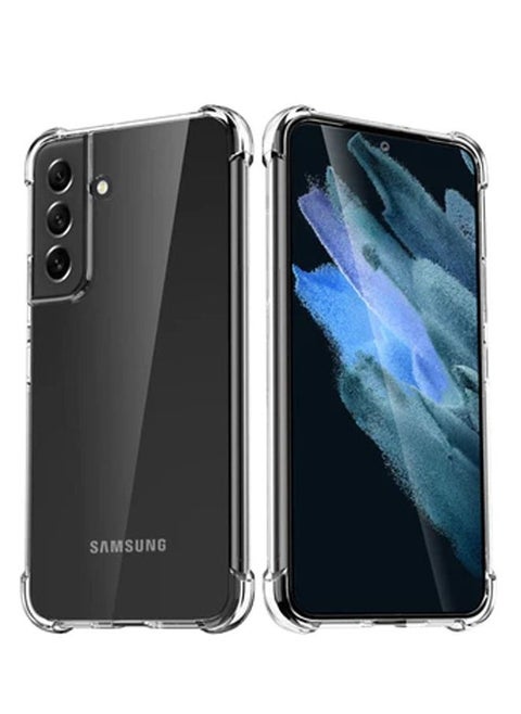 Protective and shockproof cover for the Samsung Galaxy S22 Clear With screen protector