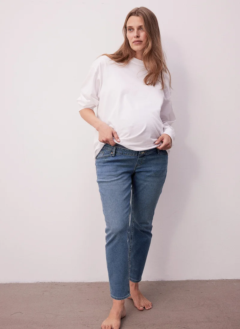 H&M Mama Slim Ankle Jeans