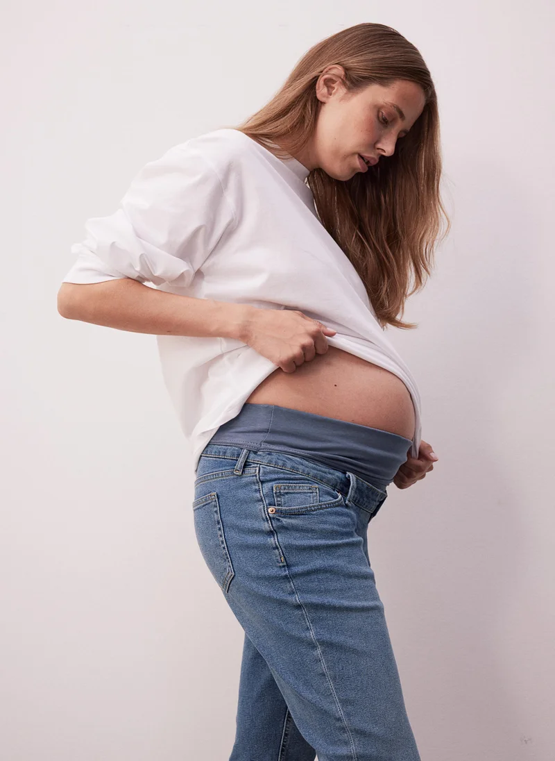 H&M Mama Slim Ankle Jeans