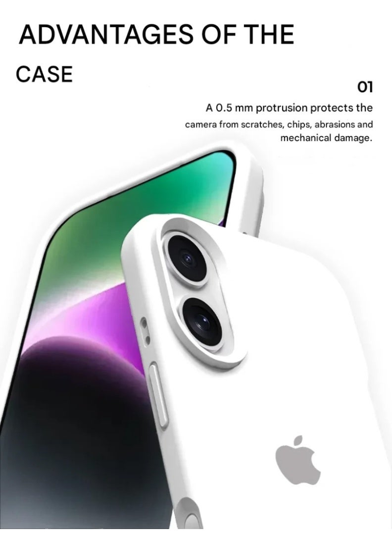 iPhone 17 Case Liquid Silicone Full-Body Protection Cover For iPhone 17 Smooth Finish Stylish Case with Microfiber Lining Cover For iPhone 17 6.3-inch - Image 3