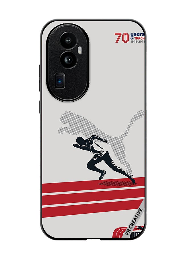 VR CREATIVE Protective Case Cover For Oppo Reno 10 Pro Plus Puma Runner Design Multicolour - Image 1