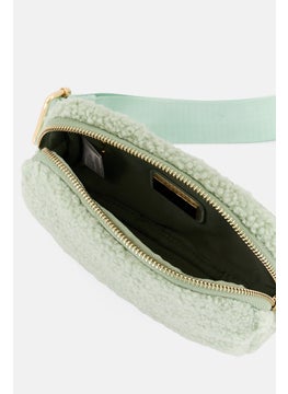 Women Textured Fanny Bag 19 L x 13 H x 5 W cm, Sage Green - pzsku/Z043B5D3AF45F63FCDB5DZ/45/_/1737641997/08a5cd0c-2dbe-4ee7-9073-a3c83b5f26d8