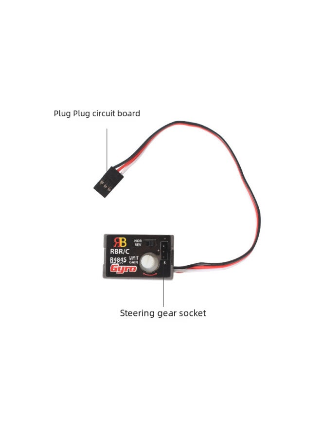 Rbr/c D12 Micro-car Special Gyroscope Drift Flat-run Remote Control Car Auxiliary Modification Accessories R484s-Color:R484 Gyroscope  - Image 3