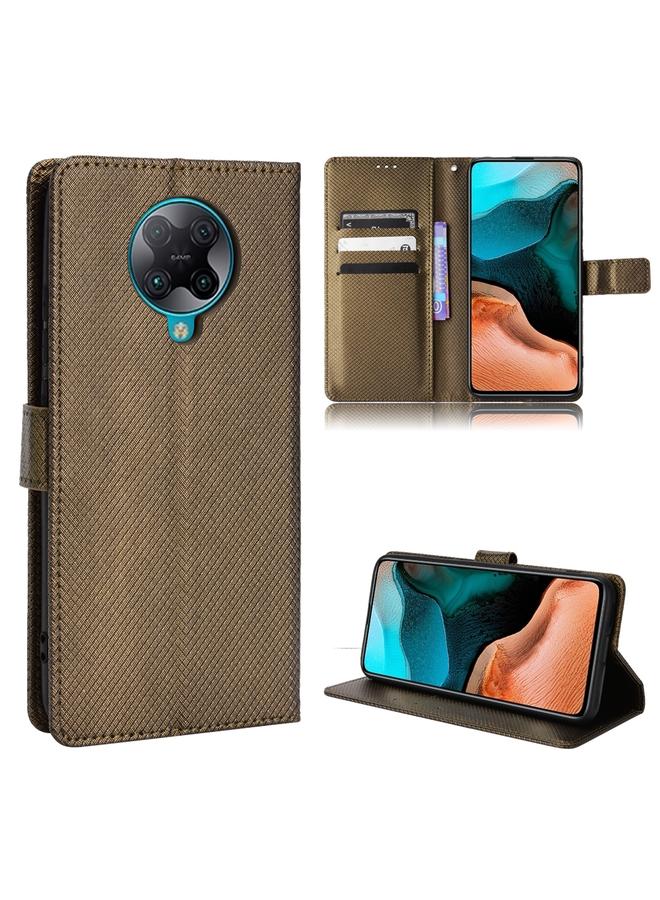 The Bros Case For Xiaomi Redmi K30 Pro / Poco F2 Pro Diamond Texture Leather Phone Case