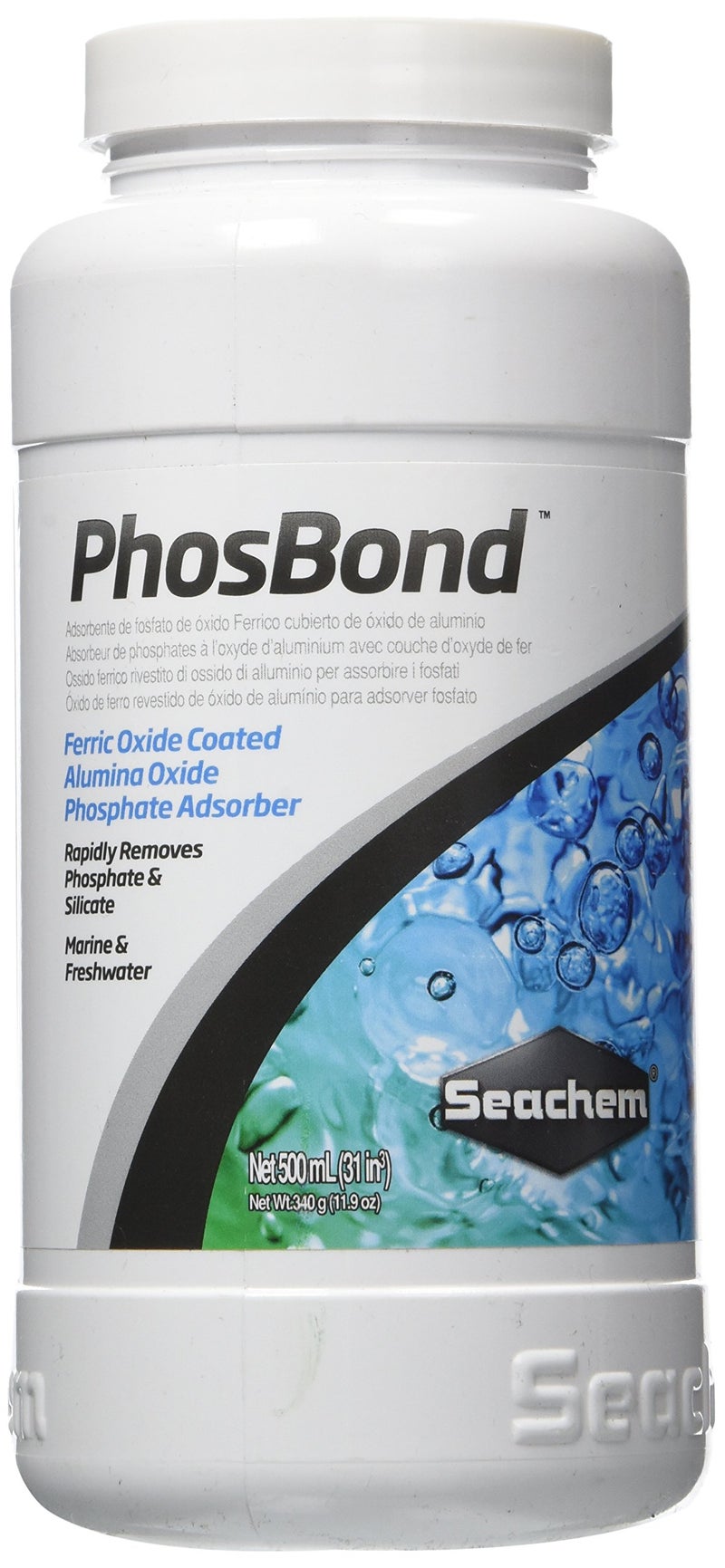 Seachem PhosBond Phosphate Silicate Remover Aquarium Filter Media 500ml
