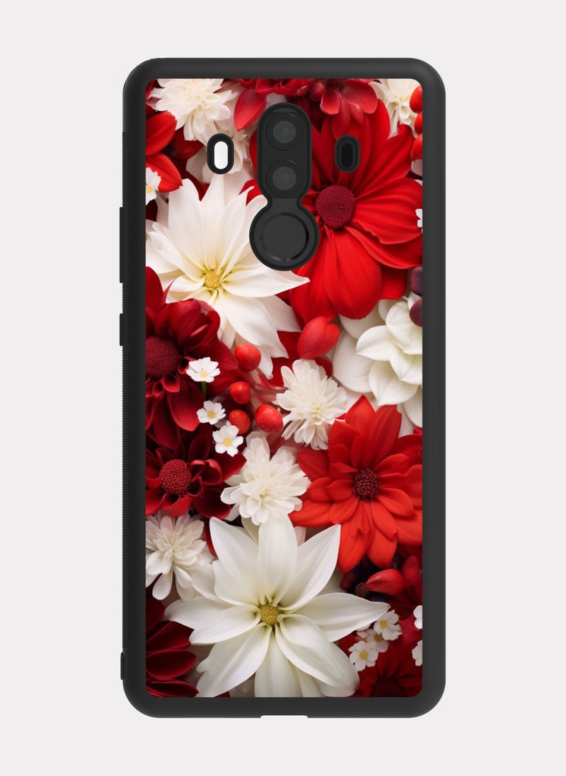 PXLAAT Huawei Mate 10 Pro case cover Flowers - Image 1