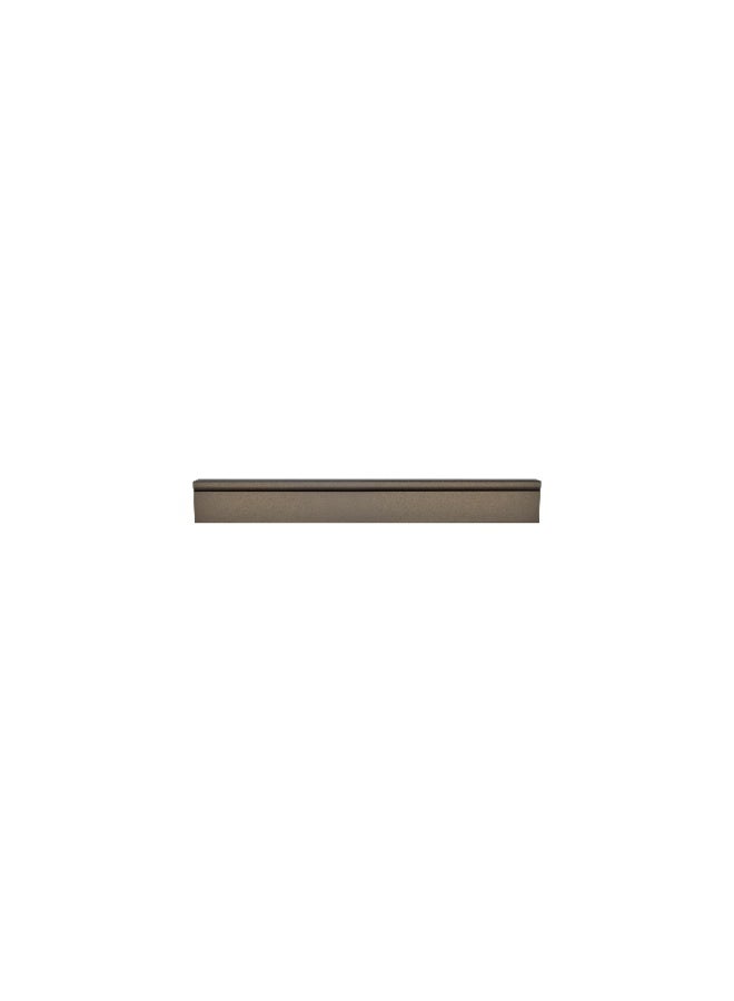 CINCINNO Sidera Premium Aluminium T Shaped Finger Edge Pull Handle , 2-Year Colour Warranty– Stylish & Durable for Drawers, Kitchen Cabinets & Furniture (Gun Metal Grey, 100x12x20mm) - Image 1