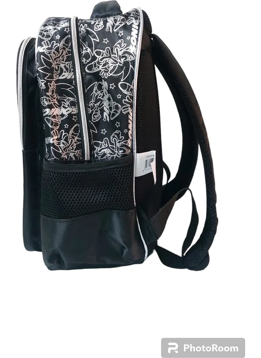Genc Dijital Baski GENC DIGITAL PRINTING Sonic School Bag 2041 and Lunch Box